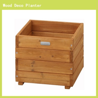Wood Deco Planter