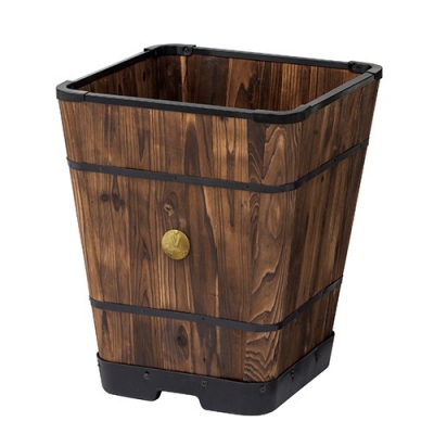 Wood Square Planter