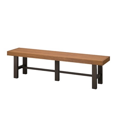 Aluminum Wooden bench LB