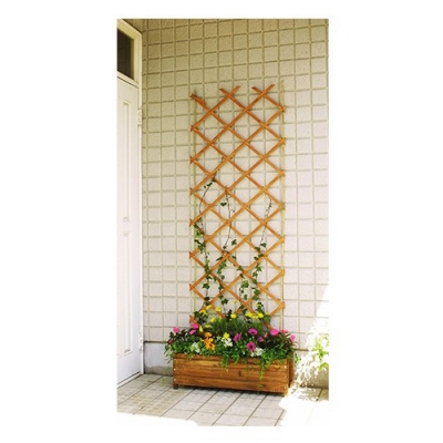 Wooden Telescopic Trellis Country wood
