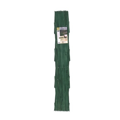 Wooden Telescopic Trellis Green