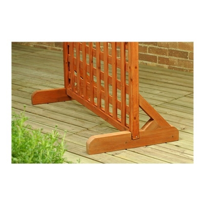 Wood EX Lattice Stand Natural（2 pcs）
