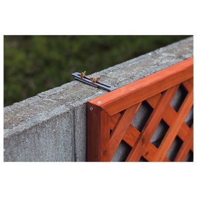 Metal Fixture for Lattice (Wall Surface Veranda )