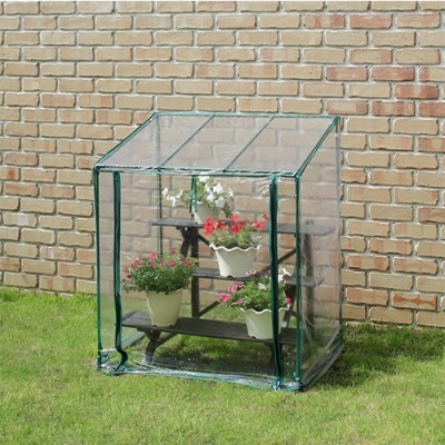 Vinyl Greenhouse Flower Stand Slim