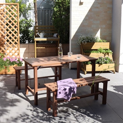 Be-Wood Alum. Picnic Table Set 1200