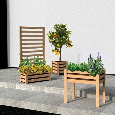 Border Trellis Box Natura